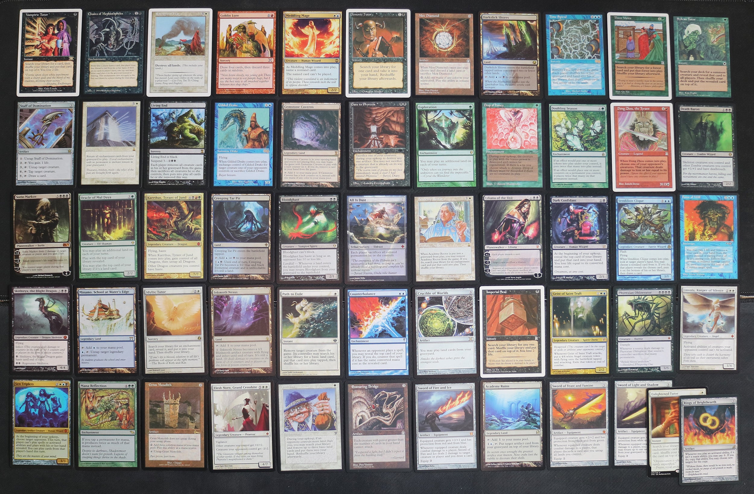 EDH Starter Bundle - MTG Proxies 55 Cards
