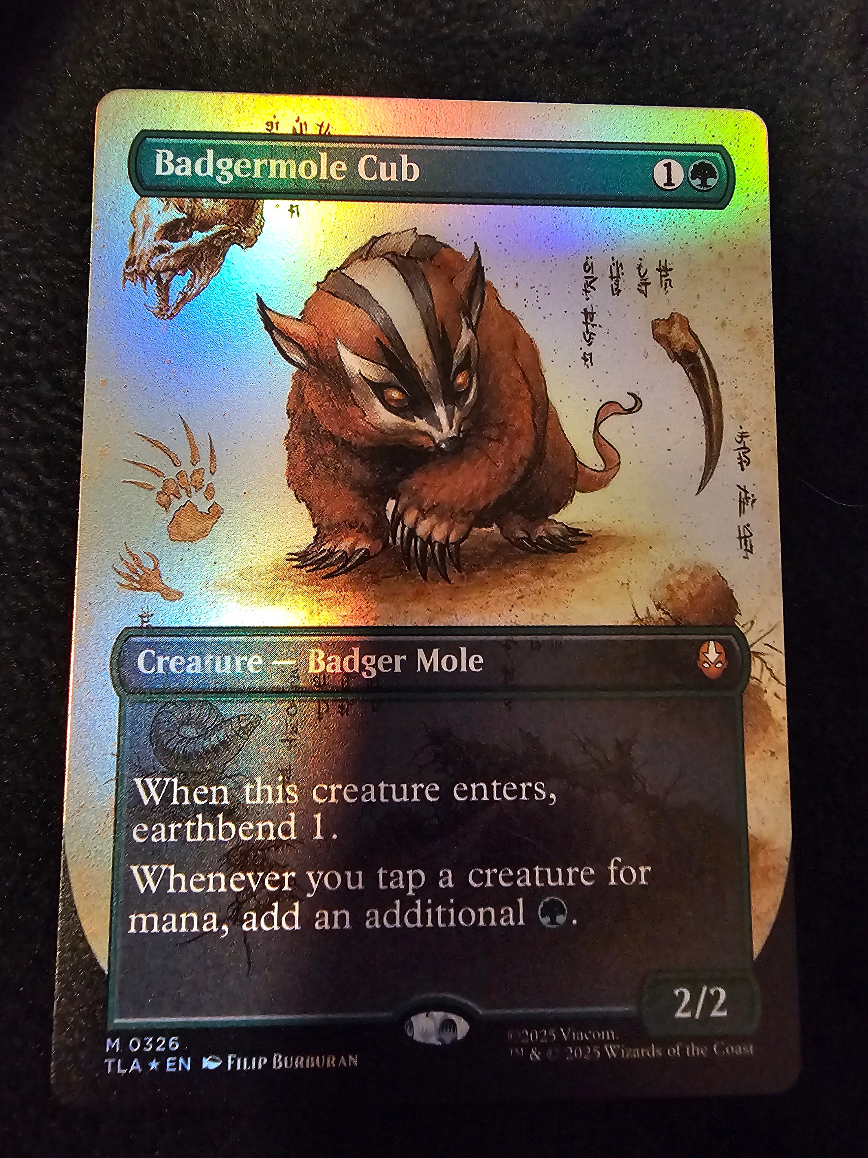 Foil Badgermole Cub