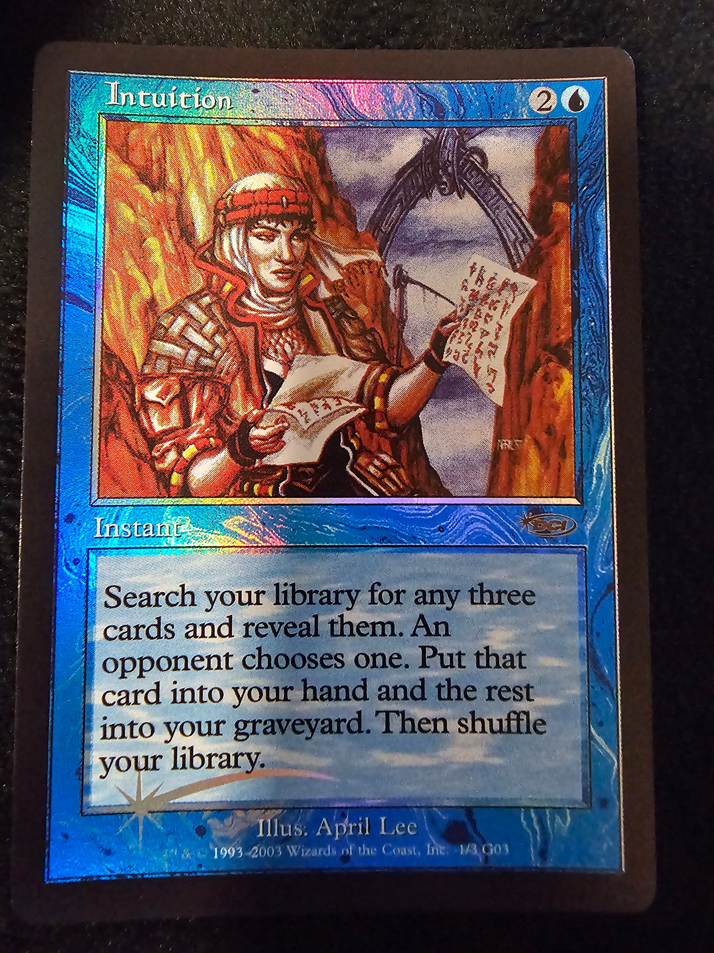 Foil Intuition - MTG Proxy