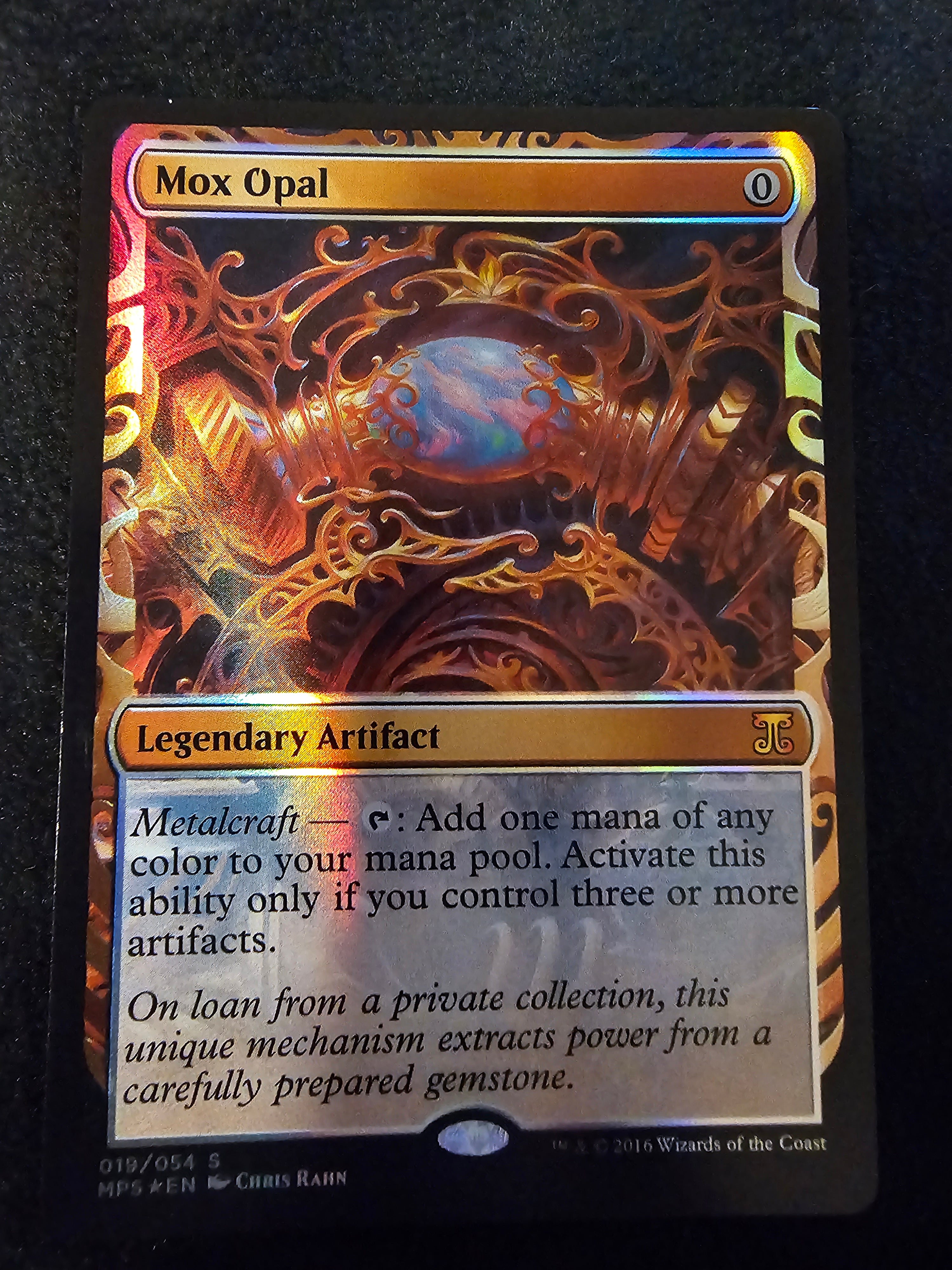 Foil Mox Opal - Masterpiece - MTG Proxy