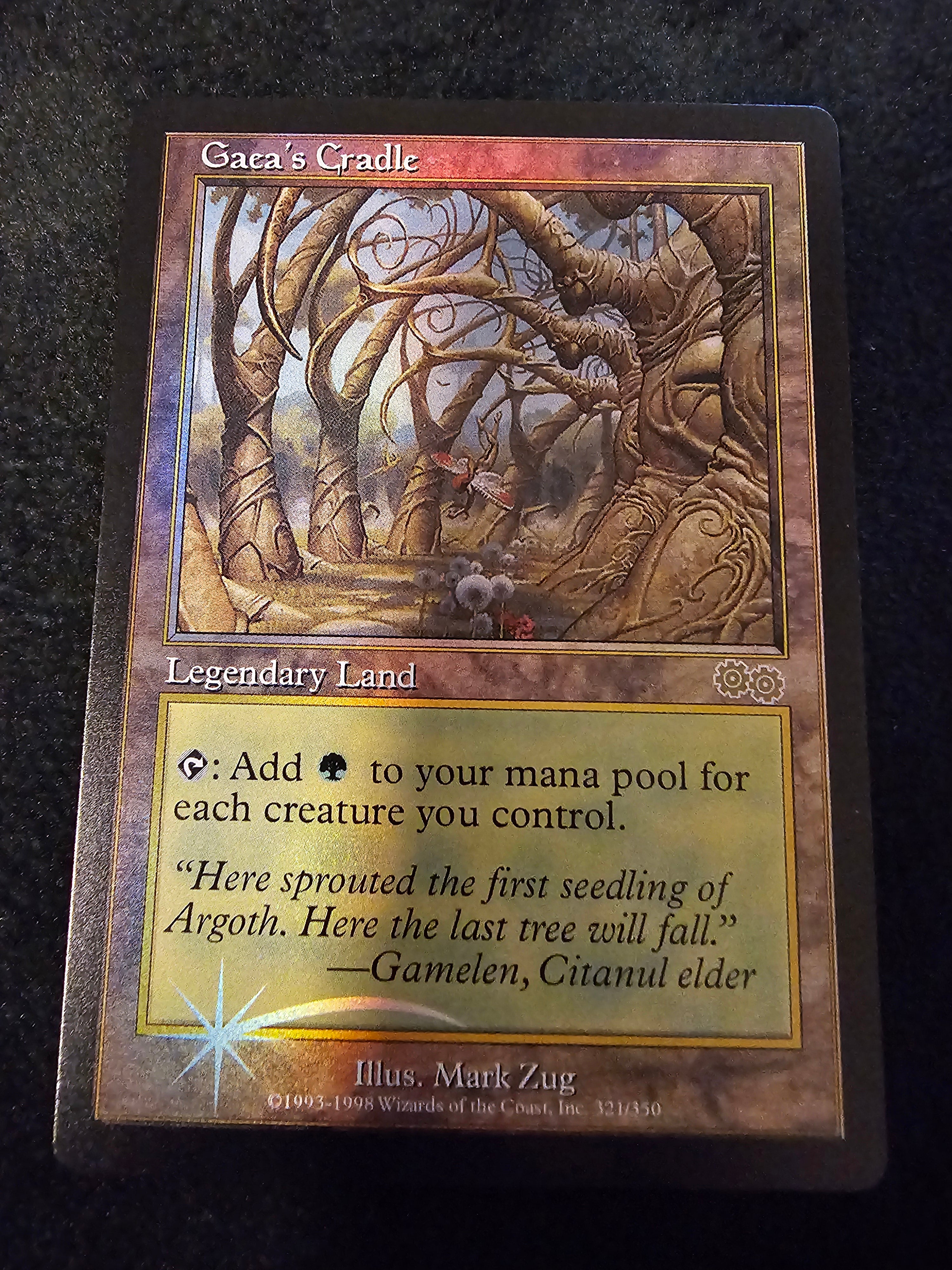 Judge Foil Gaea's Cradle - MTG Proxy